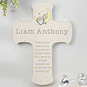 Precious Moments&reg; Bedtime Baby Boy 8-Inch x 12-Inch Personalized Cross