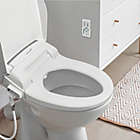 Alternate image 2 for SmartBidet Heated Electric Elongated Toilet Seat in White