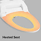 Alternate image 4 for SmartBidet Heated Electric Elongated Toilet Seat in White
