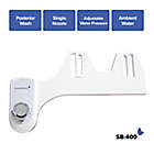 Alternate image 3 for SmartBidet SB-400 Back Wash Bidet Attachment with Control Panel in White