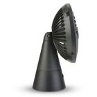 Alternate image 5 for Treva&reg; 5-Inch Rechargeable Oscillating Fan in Black