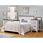 Alternate image 4 for Sorelle Farmhouse Convertible Crib and Changer in Chocolate/White
