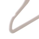 Alternate image 4 for Squared Away&trade; Velvet Slim Child Sized Hangers in White with Chrome Hook (Set of 14)