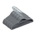 Alternate image 0 for Squared Away&trade; Velvet Slim Suit Hangers with Chrome Hook in Grey (Set of 50)