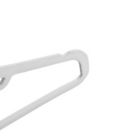 Alternate image 6 for Squared Away&trade; Velvet Slim Suit Hangers with Chrome Hook in White (Set of 50)