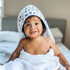 Alternate image 5 for The Honest Company&reg; 9-Piece Bubbles &amp; Cuddles Bath Gift Set in Black/White