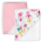Alternate image 2 for The Honest Company&reg; 9-Piece Floral Bubbles &amp; Cuddles Bath Gift Set in Pink/White