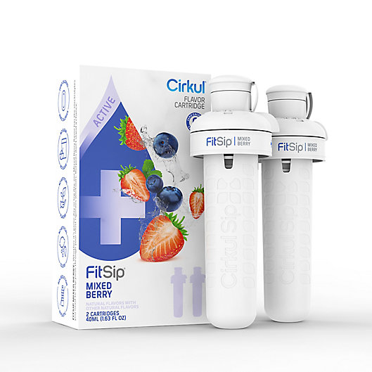 Alternate image 1 for Cirkul® FitSip® 2-Pack Mixed Berry Flavor Cartridges