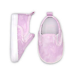 goldbug™ Size 0-3M Tie Dye Slip On Sneaker in Pink