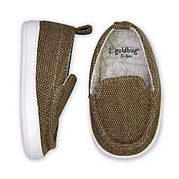 goldbug Size 9-12M Raffia Slip-On Sneaker in Twill