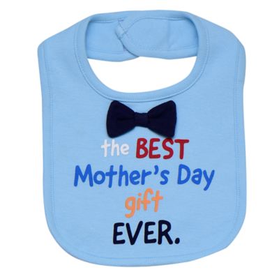 Baby Starters&reg; &quot;The Best Mother&#39;s Day Gift Ever&quot; Bib in Blue