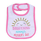 Alternate image 0 for Baby Starters&reg; &quot;Brightening Mommy&#39;s Mother&#39;s Day&quot; Bib in Pink