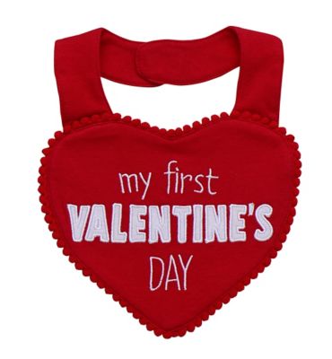 Baby Starters&reg; &quot;My First Valentine&#39;s Day&quot; Bib in Red