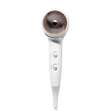 T3 Fit Compact Hair Dryer in White/Rose Gold. View a larger version of this product image.