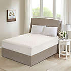 Alternate image 2 for Beautyrest&reg; Cotton Heated Twin XL Mattress Pad in White