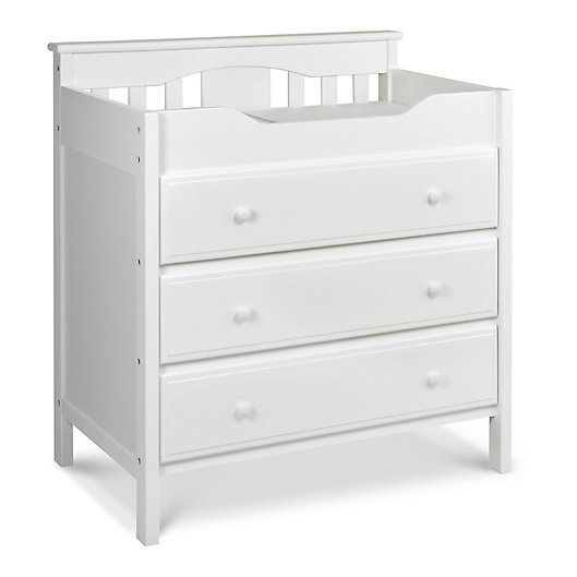 Davinci Jayden 3 Drawer Changer Dresser, White Crib With Changing Table And Dresser