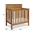 Alternate image 6 for DaVinci Autumn 4-in-1 Convertible Mini Crib in Chestnut