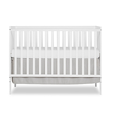 Dream On Me Synergy 5-in-1 Convertible Crib in White. View a larger version of this product image.