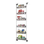 Alternate image 0 for Simply Essential&trade; Over-the-Door Pantry Organizer in Bright White/Alloy