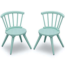 Delta Children® Windsor Kids Chairs in Aqua (Set of 2)