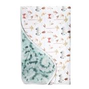 Copper Pearl&trade; Maui Jumbo Quilted Baby Blanket in White