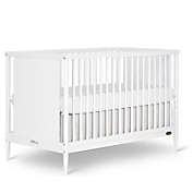 Dream On Me Clover 4-in-1 Convertible Island Crib in White