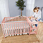 Alternate image 5 for Dream On Me Synergy 4-in-1 Convertible Crib And Changer in Dusty Pink