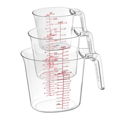 Cuisinart&reg; 3-Piece Nesting Liquid Measuring Cup Set