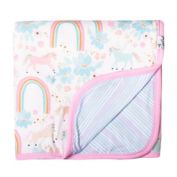 Copper Pearl&trade; Whimsy Quilted Baby Blanket in White