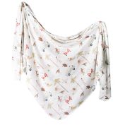 Copper Pearl&trade; Maui Knit Swaddle Blanket in Green