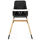 Alternate image 1 for Dream On Me Nibble 2-in-1 Wooden High Chair in Black