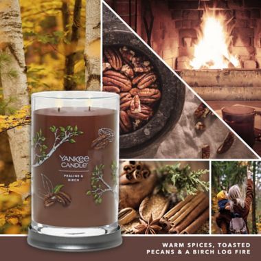Yankee Candle&reg; Praline &amp; Birch Signature Collection 20 oz. Large Tumbler Candle. View a larger version of this product image.