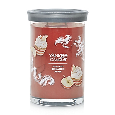 Yankee Candle&reg; Sugared Cinnamon Apple 20 oz. Large Tumbler Candle. View a larger version of this product image.