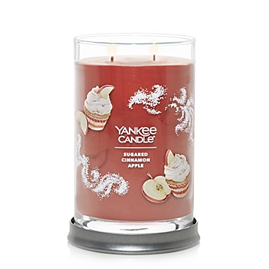 Yankee Candle&reg; Sugared Cinnamon Apple 20 oz. Large Tumbler Candle. View a larger version of this product image.