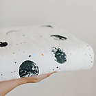 Alternate image 2 for goumi&reg; Many Moons 3-Piece Organic Cotton Crib Bedding Set in White/Black
