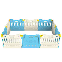 BABY CARE™ Funzone Baby Play Pen in Sky Blue