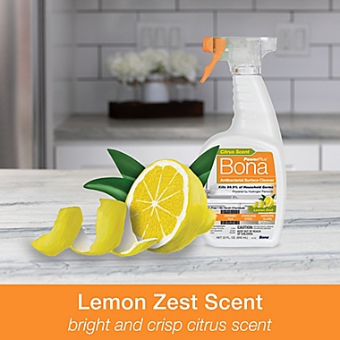 Bona PowerPlus&reg; Antibacterial Surface Cleaner in Lemon Zest Scent. View a larger version of this product image.