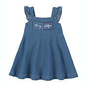 Tommy Hilfiger&reg; Size 12M Ruffled Denim Dress in Blue