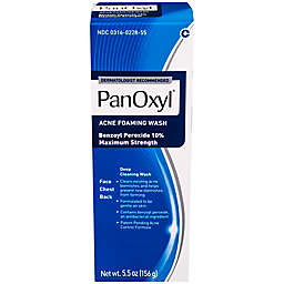PanOxyl® 5.5 oz. Acne Foaming Wash with 10% Benzoyl Peroxide