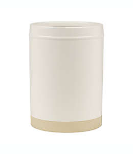 Bote de basura de cerámica Bee & Willow™ Signature color blanco coco