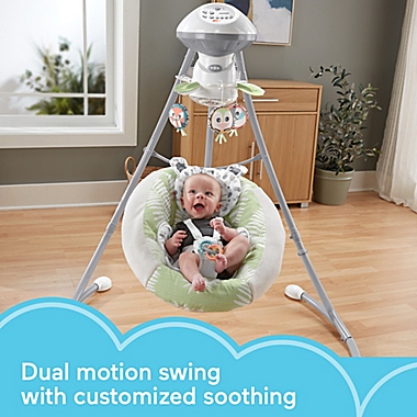 Fisher-Price&reg; Snow Leopard Swing. View a larger version of this product image.