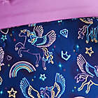 Alternate image 6 for Mi Zone Kids Leora Pegasus Printed 4-Piece Full/Queen Comforter Set in Blue