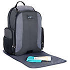 Alternate image 1 for Eddie Bauer&reg; Echo Bay Backpack Diaper Bag in Grey