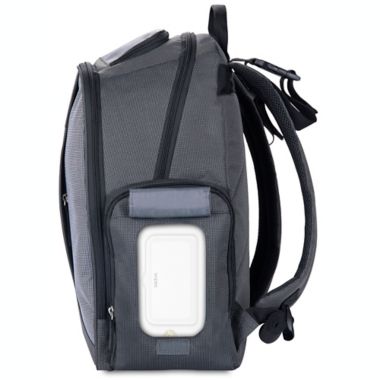 Eddie Bauer&reg; Echo Bay Backpack Diaper Bag in Grey. View a larger version of this product image.