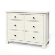 Child Craft&trade; Forever Eclectic&trade; Rockport 6-Drawer Dresser in Eggshell