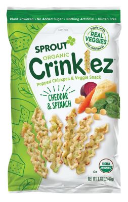 Sprout Organic Foods&reg; 1.48 oz. Cheesy Spinach Crinklez