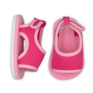goldbug&trade; Size 0-3M Swim Sandal in Pink. View a larger version of this product image.