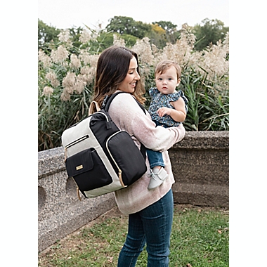 Baby Brezza&reg; Martine Convertible Diaper Backpack in Linen. View a larger version of this product image.