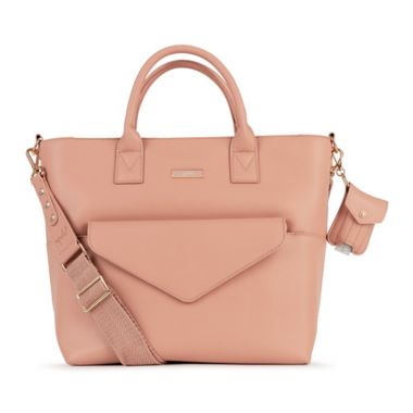 JuJuBe&reg; Beyond Chic Diaper Tote in Biscotti. View a larger version of this product image.