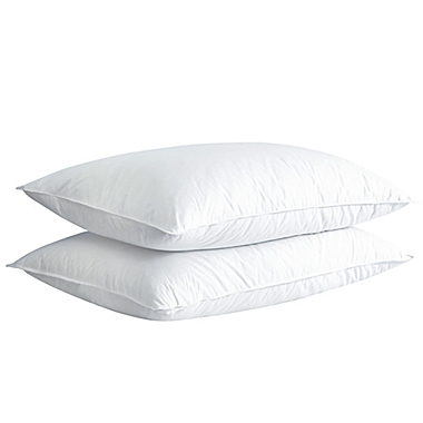Firefly&trade; 2-Pack Goose Nano Down and Feather Bed Pillows in White. View a larger version of this product image.